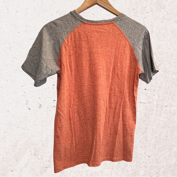 Reebok Orange and Gray Short Sleeve Tee - Picture 2 of 4